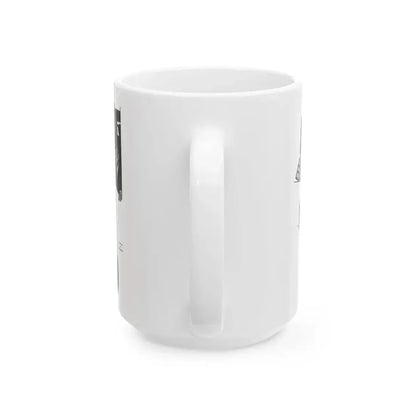 Even the Ocean Laughed (2), The American Magazine, January 1935 - White Coffee Mug - Go Mug Yourself