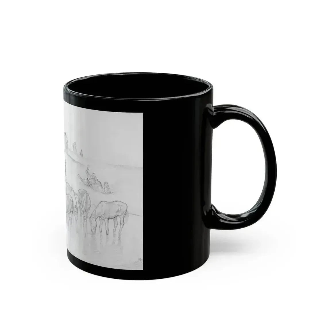 Evening Camp - Black Coffee Mug - Go Mug Yourself