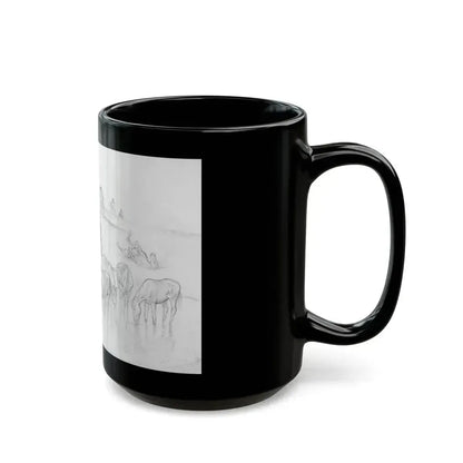 Evening Camp - Black Coffee Mug - Go Mug Yourself