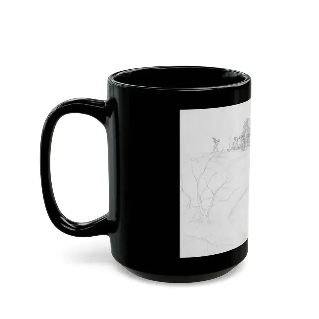 Evening Camp - Black Coffee Mug - Go Mug Yourself