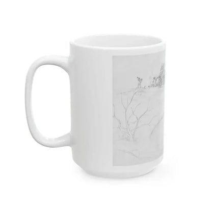 Evening Camp - White Coffee Mug - Go Mug Yourself