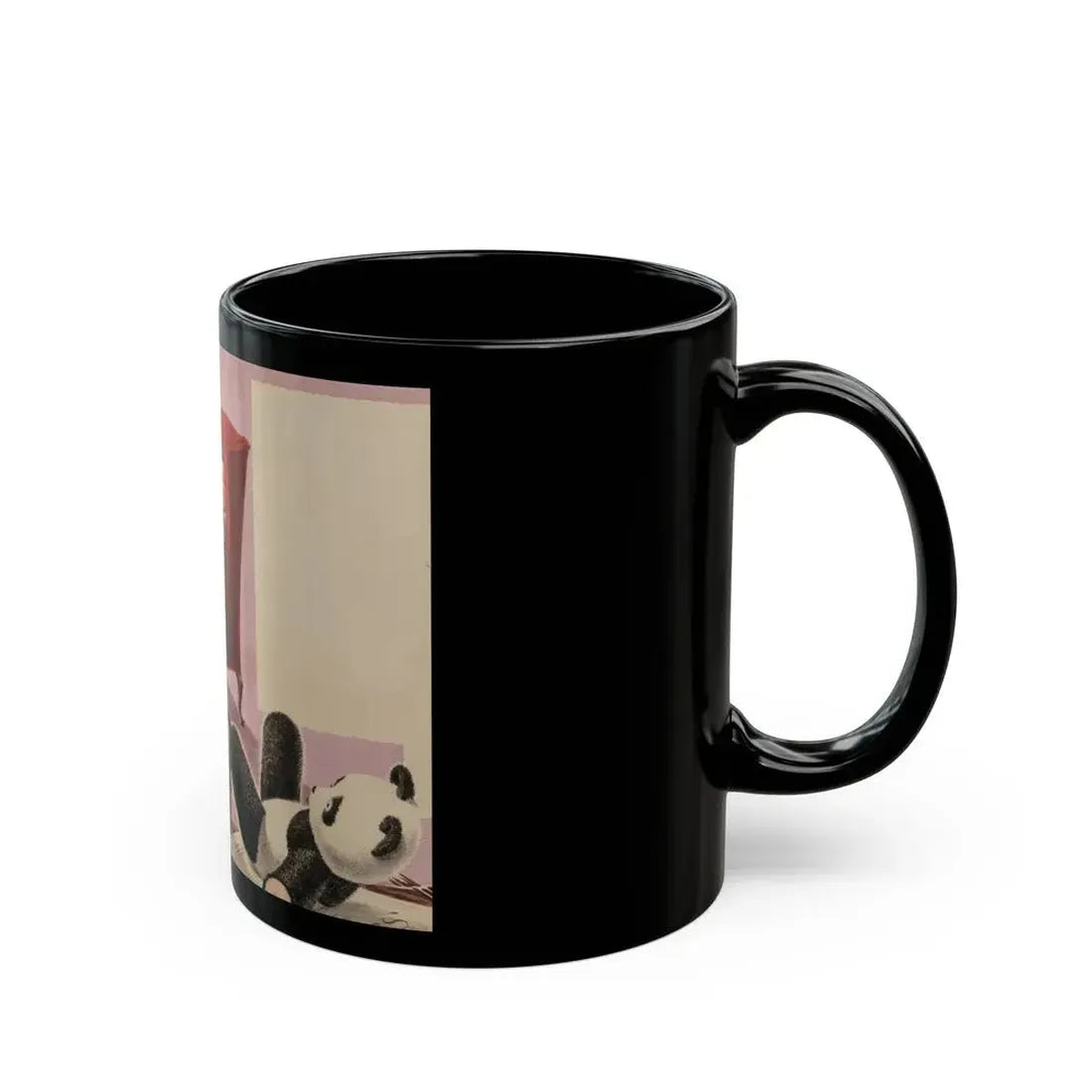 Evening Distractions, story illustration - Black Coffee Mug - Go Mug Yourself