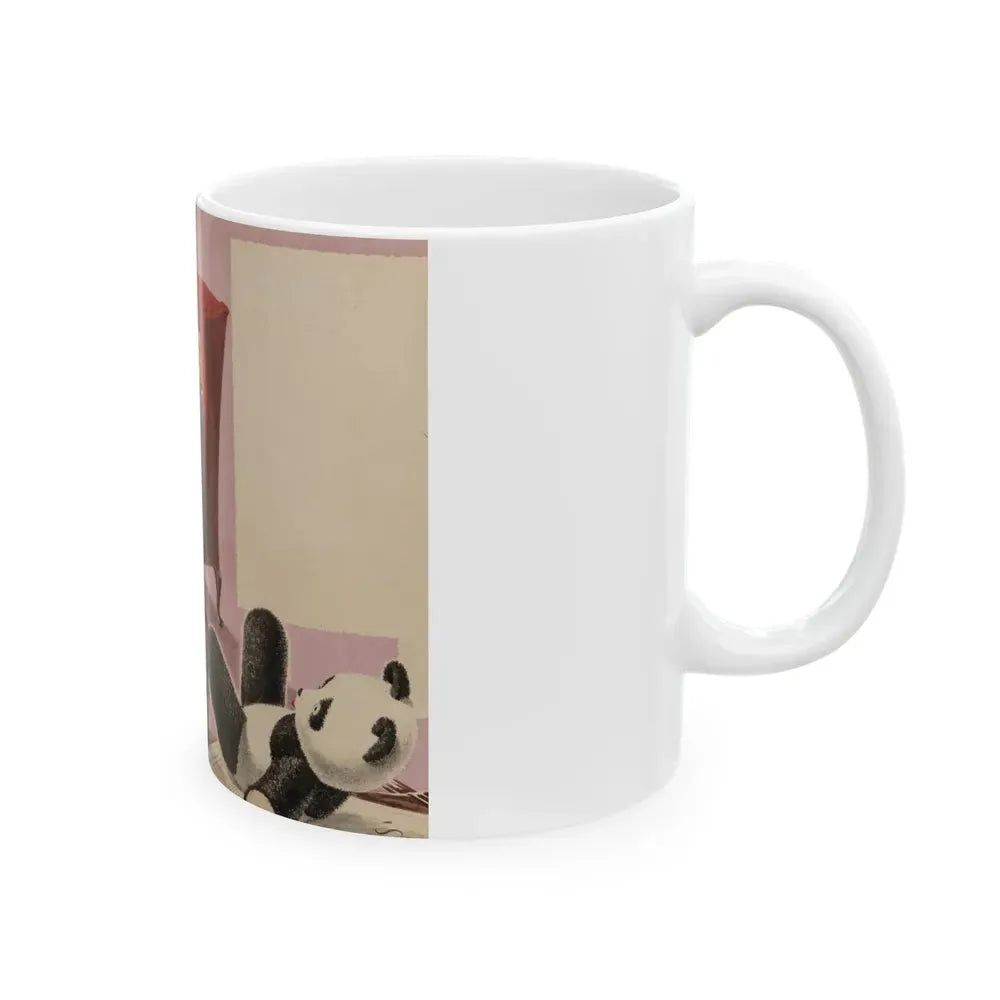 Evening Distractions, story illustration - White Coffee Mug - Go Mug Yourself