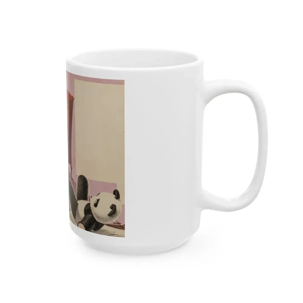 Evening Distractions, story illustration - White Coffee Mug - Go Mug Yourself