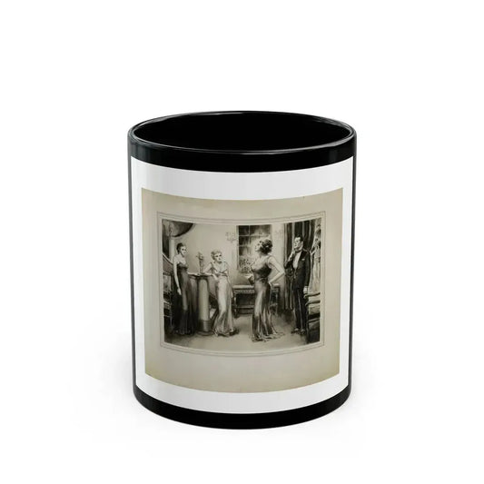 Evening Party - Black Coffee Mug 11oz - Go Mug Yourself