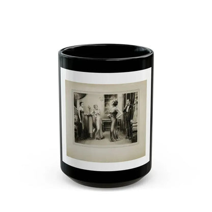 Evening Party - Black Coffee Mug 15oz - Go Mug Yourself