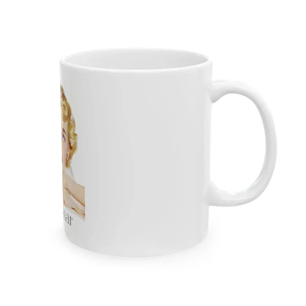Evening Star, Ladies' Home Journal, June 1953 - White Coffee Mug - Go Mug Yourself