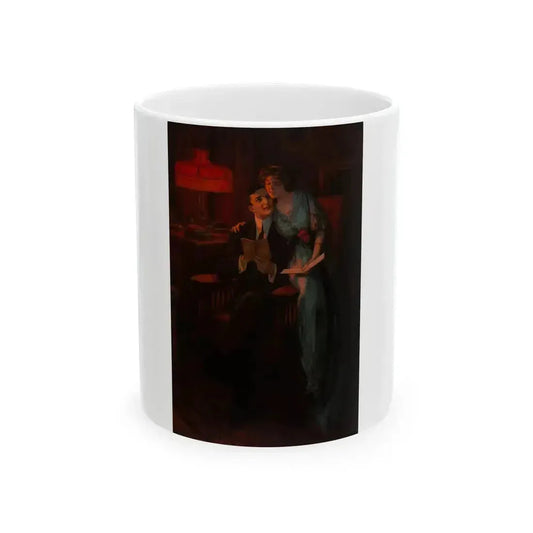 Evening Time - White Coffee Mug 11oz - Go Mug Yourself