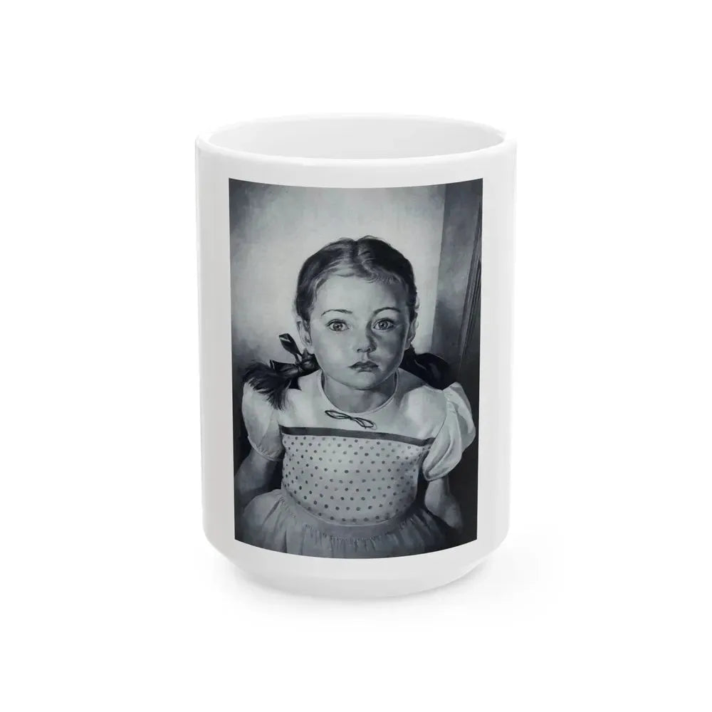 Ever After, Woman's Day magazine, August 1947 - White Coffee Mug 15oz - Go Mug Yourself