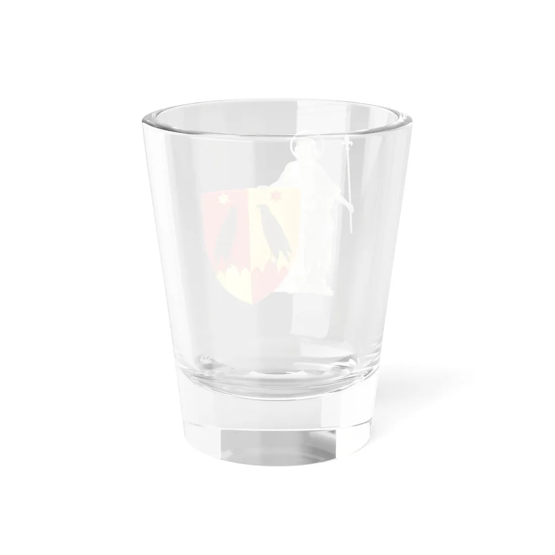 Evere wapen (Belgium) (Coat of Arms) Shot Glass 1.5oz - Go Mug Yourself