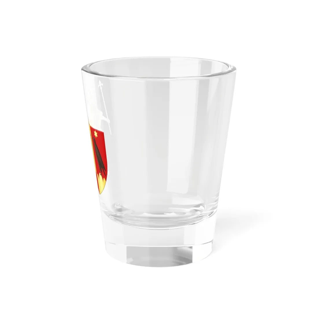 Evere wapen (Belgium) (Coat of Arms) Shot Glass 1.5oz - Go Mug Yourself