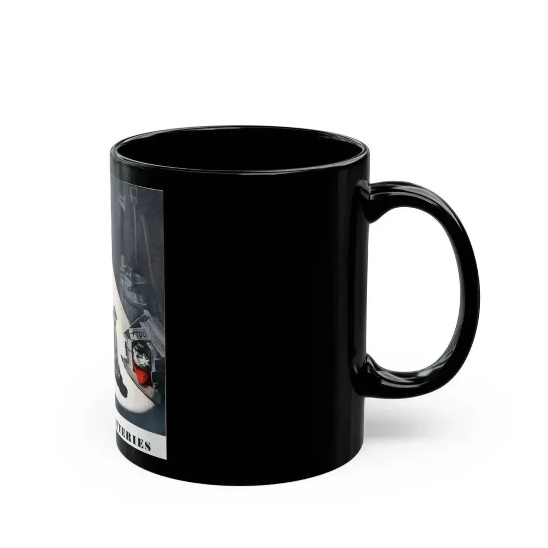 Eveready Batteries advertisement - Black Coffee Mug - Go Mug Yourself