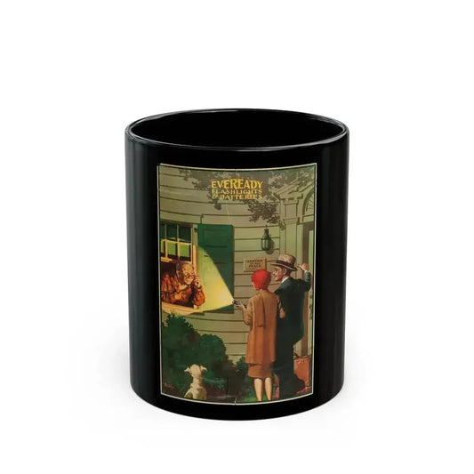 Eveready Flashlights and Batteries_1 - Black Coffee Mug 11oz - Go Mug Yourself
