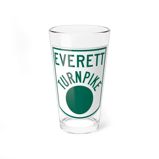 Everett Turnpike (New Hampshire) (Road Sign) Pint Glss 16oz 16oz - Go Mug Yourself