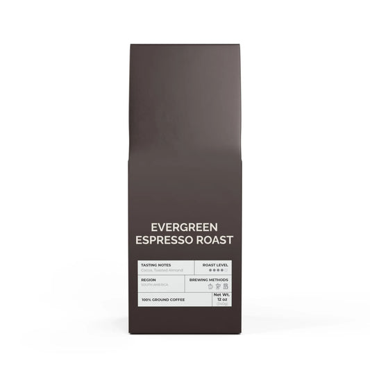 Evergreen Espresso Roast Ground 12oz - Go Mug Yourself