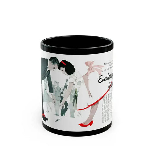 Everlastingly Yours, Teen Magazine, April 1960 - Black Coffee Mug 11oz - Go Mug Yourself
