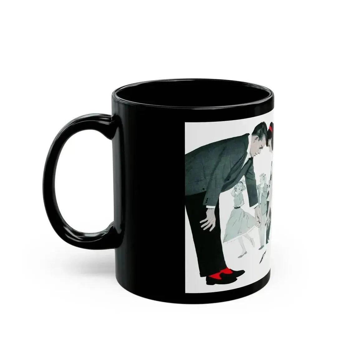 Everlastingly Yours, Teen Magazine, April 1960 - Black Coffee Mug - Go Mug Yourself