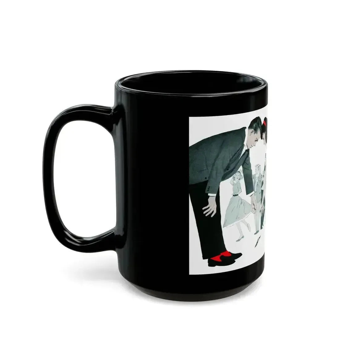 Everlastingly Yours, Teen Magazine, April 1960 - Black Coffee Mug - Go Mug Yourself