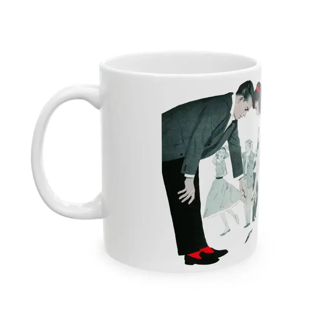 Everlastingly Yours, Teen Magazine, April 1960 - White Coffee Mug - Go Mug Yourself