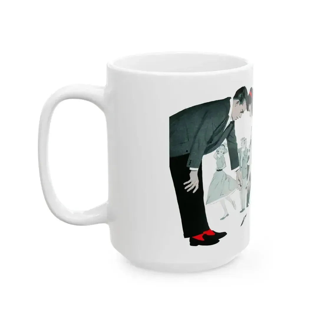 Everlastingly Yours, Teen Magazine, April 1960 - White Coffee Mug - Go Mug Yourself