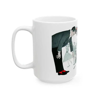 Everlastingly Yours, Teen Magazine, April 1960 - White Coffee Mug - Go Mug Yourself