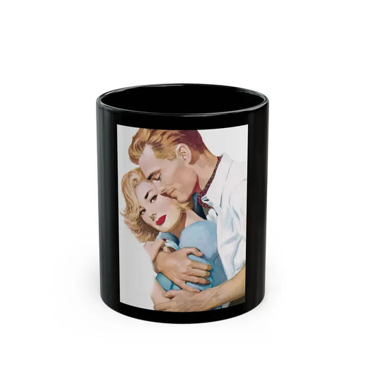 Every Nice Girl by Rona Randall, Woman magazine, 1960 - Black Coffee Mug 11oz - Go Mug Yourself