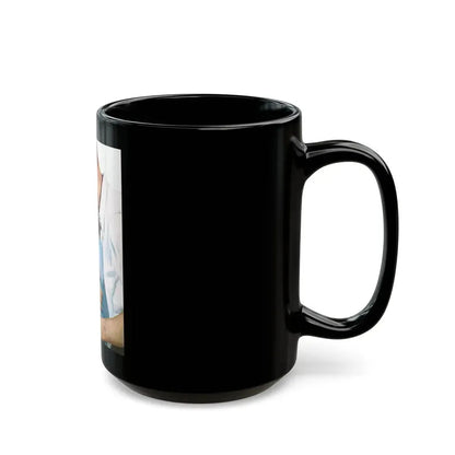 Every Nice Girl by Rona Randall, Woman magazine, 1960 - Black Coffee Mug - Go Mug Yourself