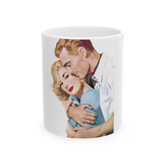 Every Nice Girl by Rona Randall, Woman magazine, 1960 - White Coffee Mug 11oz - Go Mug Yourself