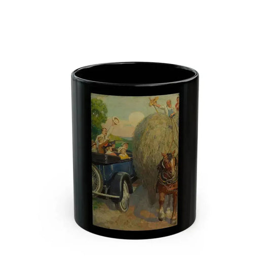 Everybody Happy - Black Coffee Mug 11oz - Go Mug Yourself