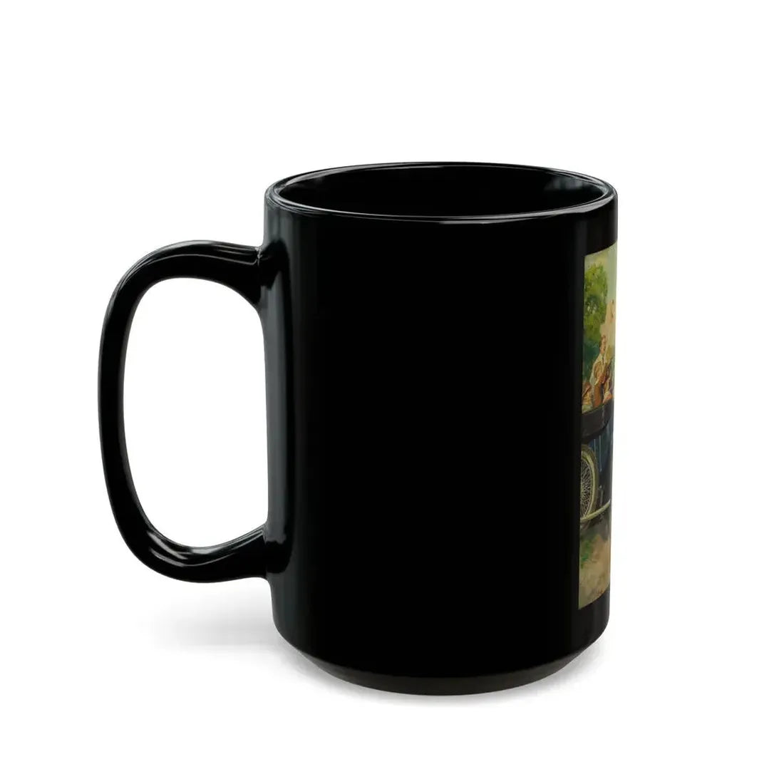 Everybody Happy - Black Coffee Mug - Go Mug Yourself