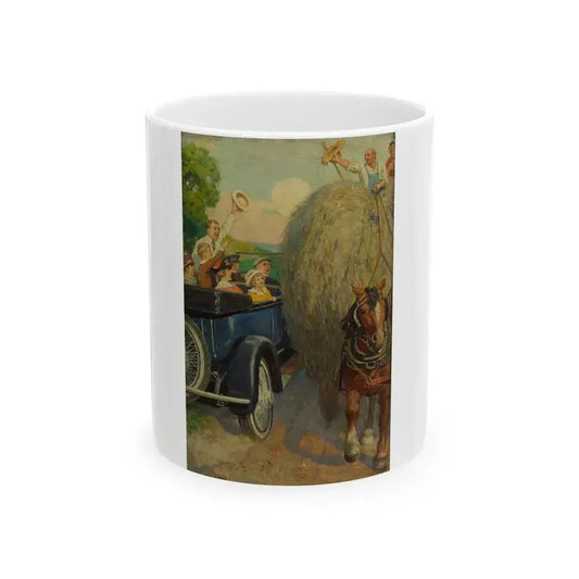 Everybody Happy - White Coffee Mug 11oz - Go Mug Yourself