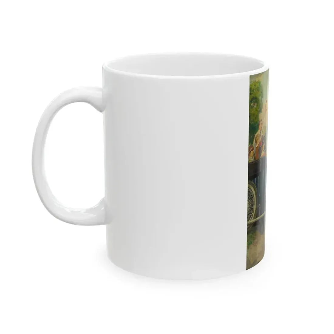 Everybody Happy - White Coffee Mug - Go Mug Yourself