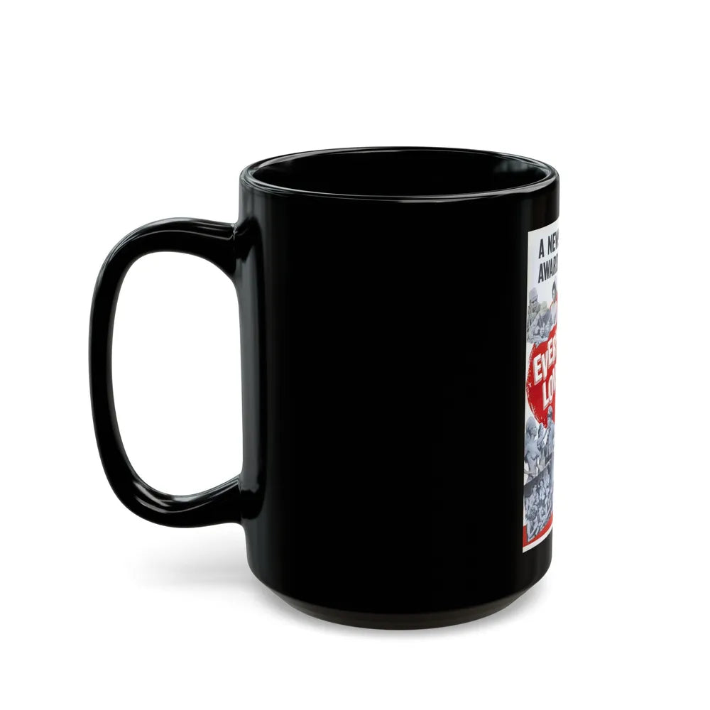 EVERYBODY LOVES IT 1964 Movie Poster - Black Coffee Mug-Go Mug Yourself