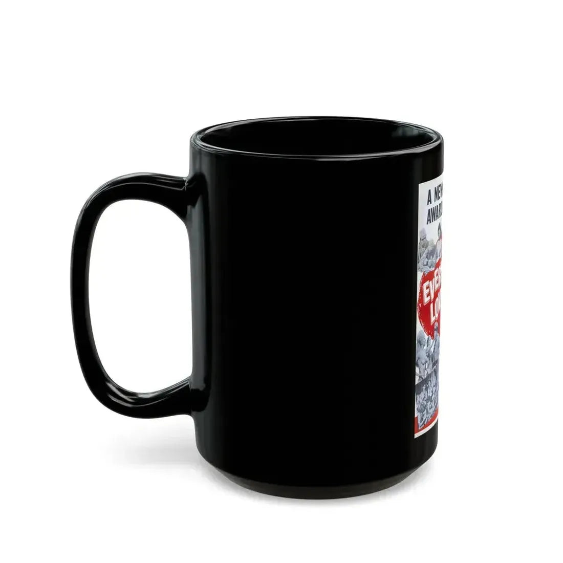 EVERYBODY LOVES IT 1964 Movie Poster - Black Coffee Mug - Go Mug Yourself