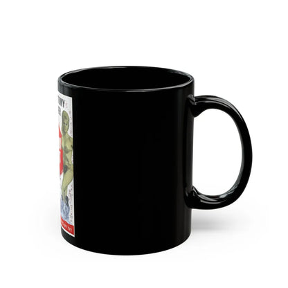 EVERYBODY LOVES IT 1964 Movie Poster - Black Coffee Mug-Go Mug Yourself