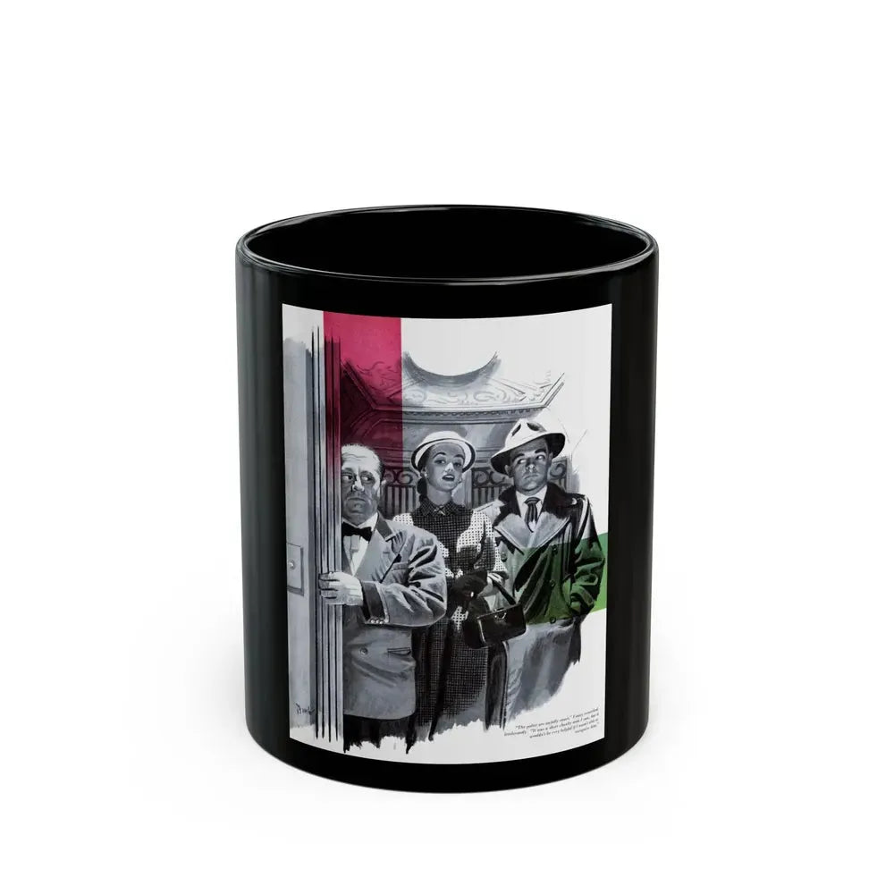 Everybody's Two People, Chatelaine magazine, Feb 1952 - Black Coffee Mug 11oz - Go Mug Yourself