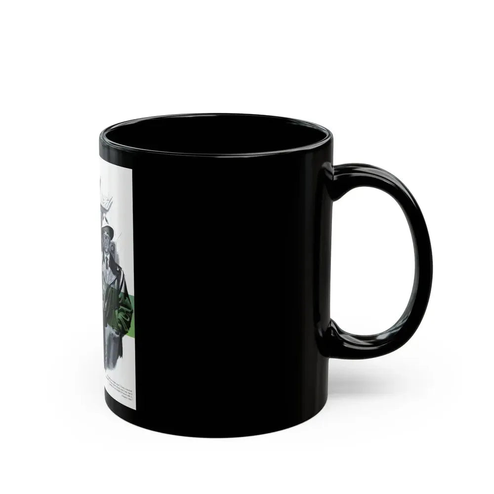 Everybody's Two People, Chatelaine magazine, Feb 1952 - Black Coffee Mug - Go Mug Yourself