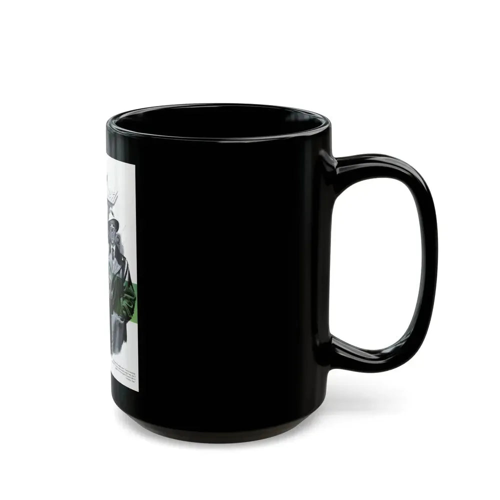 Everybody's Two People, Chatelaine magazine, Feb 1952 - Black Coffee Mug - Go Mug Yourself