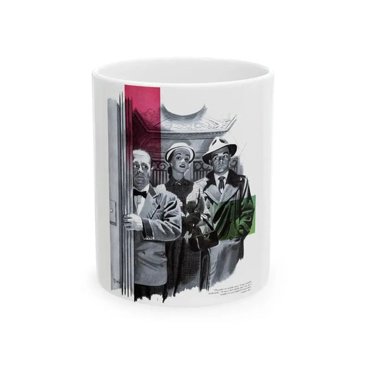 Everybody's Two People, Chatelaine magazine, Feb 1952 - White Coffee Mug 11oz - Go Mug Yourself