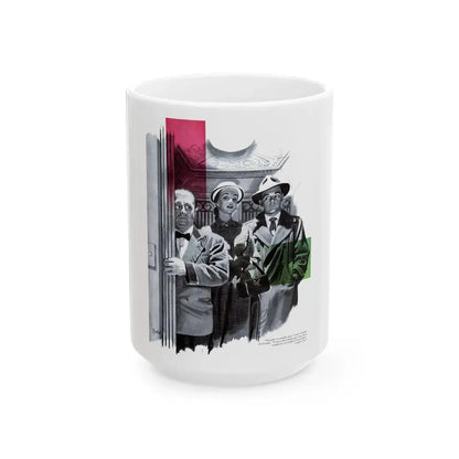 Everybody's Two People, Chatelaine magazine, Feb 1952 - White Coffee Mug 15oz - Go Mug Yourself
