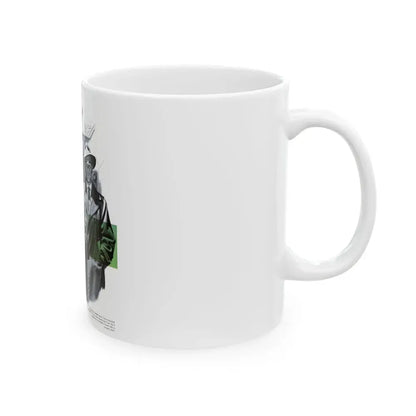Everybody's Two People, Chatelaine magazine, Feb 1952 - White Coffee Mug - Go Mug Yourself