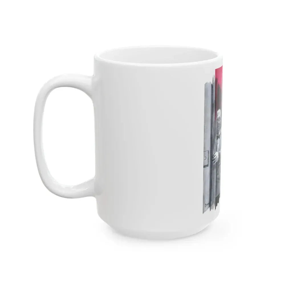 Everybody's Two People, Chatelaine magazine, Feb 1952 - White Coffee Mug - Go Mug Yourself