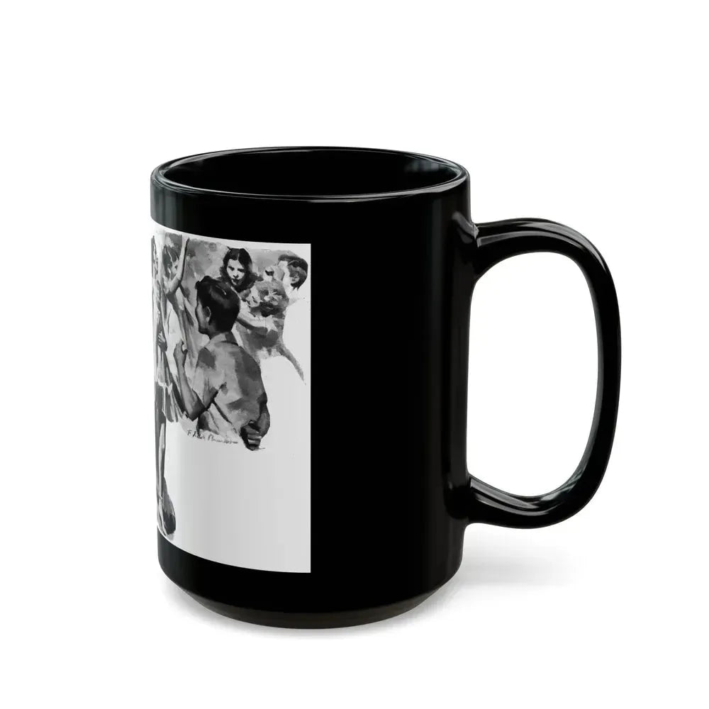 Everything But The Truth, Liberty magazine, July 17, 1937 - Black Coffee Mug - Go Mug Yourself
