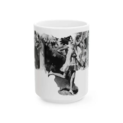 Everything But The Truth, Liberty magazine, July 17, 1937 - White Coffee Mug 15oz - Go Mug Yourself