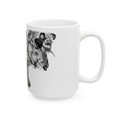 Everything But The Truth, Liberty magazine, July 17, 1937 - White Coffee Mug - Go Mug Yourself