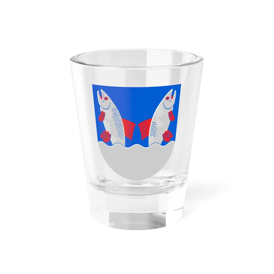 Evijärvi (Finland) (Coat of Arms) Shot Glass 1.5oz 1.5oz - Go Mug Yourself
