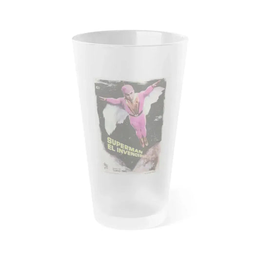 EVIL BRAIN FROM OUTER SPACE 1964 Movie Poster - Frosted Pint Glass 16oz 16oz Frosted - Go Mug Yourself