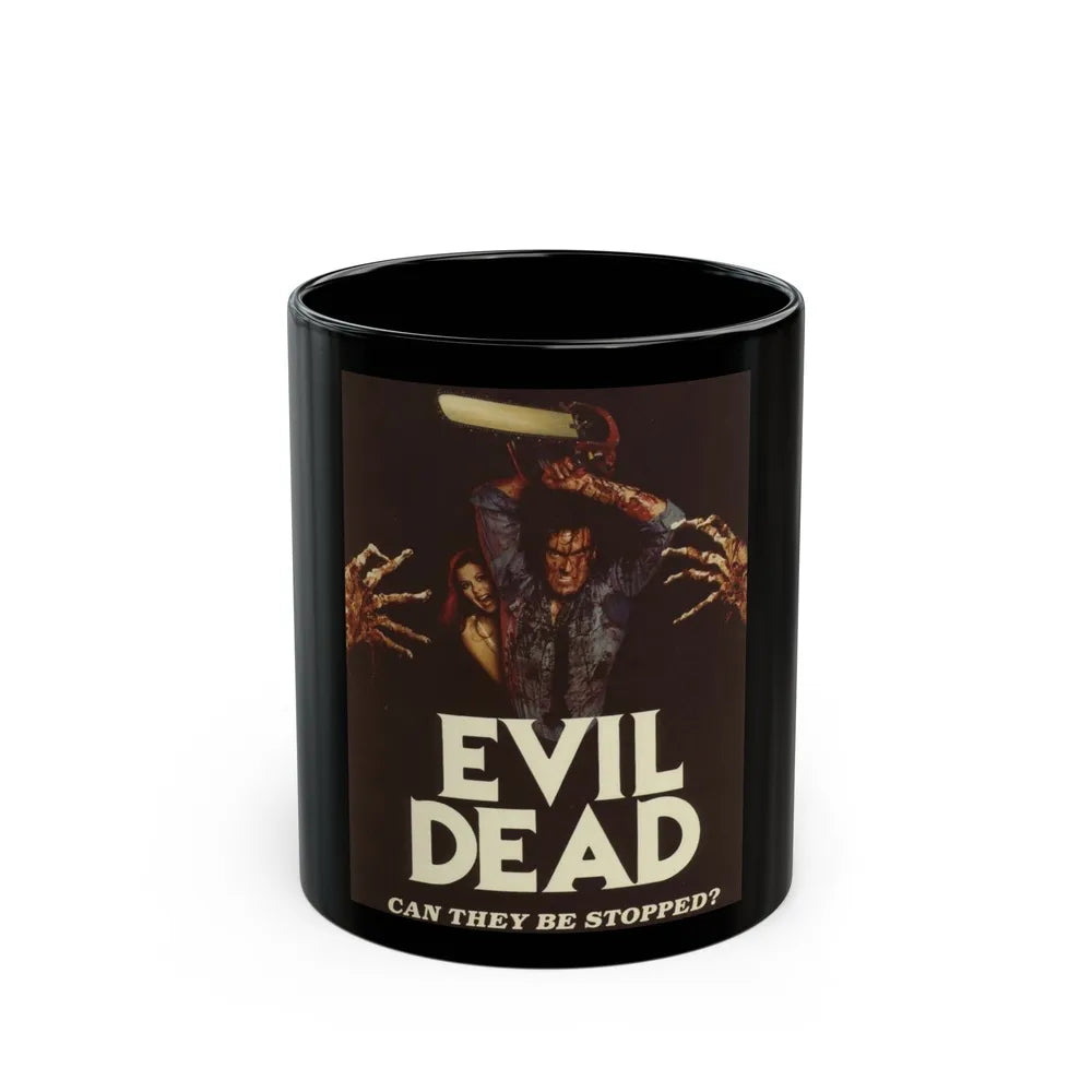 EVIL DEAD 1981 Movie Poster - Black Coffee Mug-11oz-Go Mug Yourself