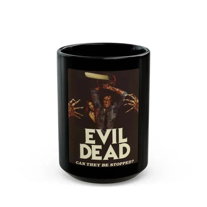 EVIL DEAD 1981 Movie Poster - Black Coffee Mug 15oz - Go Mug Yourself