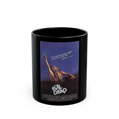 EVIL DEAD (2) 1981 Movie Poster - Black Coffee Mug 11oz - Go Mug Yourself